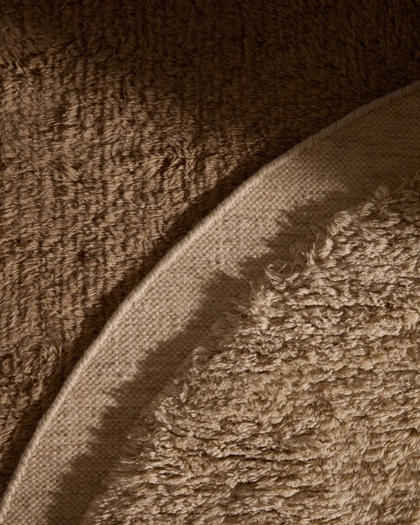 Runder Teppich Marely aus Wolle beige Ø 200 cm von Kave Home – Bild 3