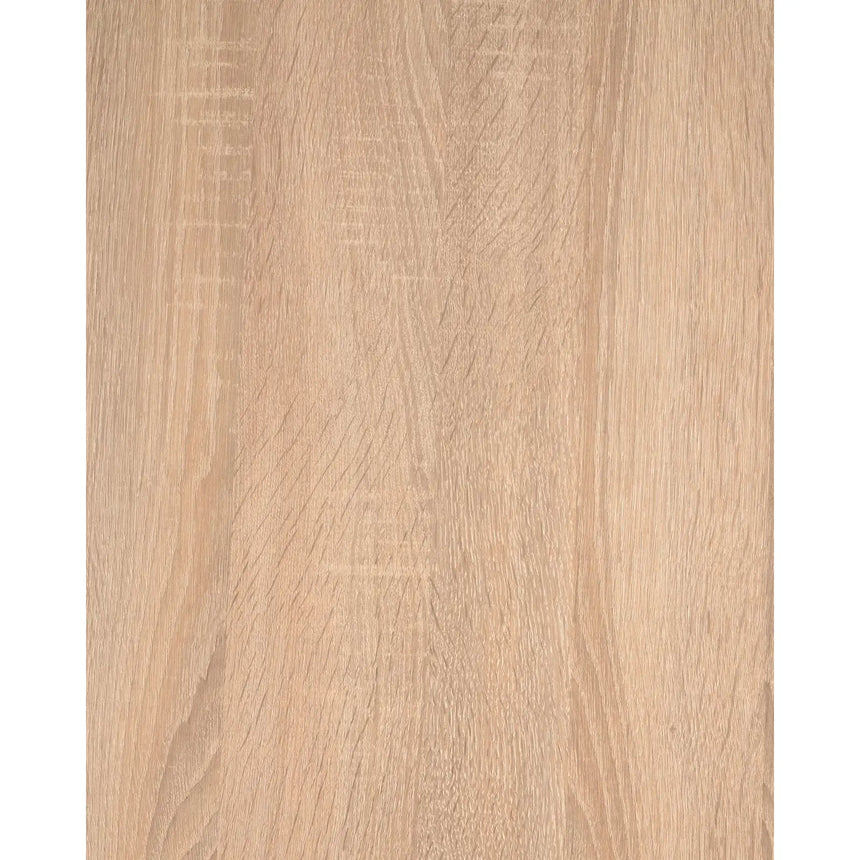 Runder Tisch Argo aus Melamin mit natürlicher Oberfläche und Stahlbeinen in Holzoptik Ø 120 cm von Kave Home – Bild 9