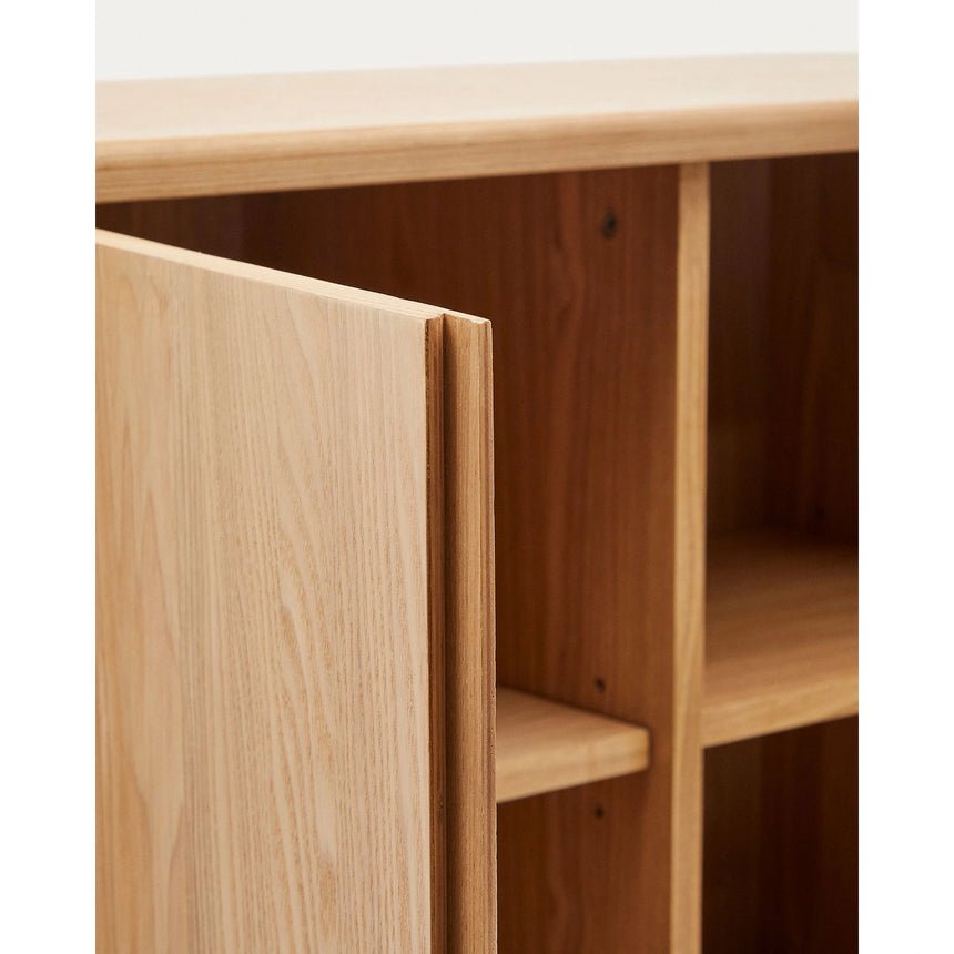 Salaya Highboard aus Eschenfurnierholz FSC Mix Credit 100 x 134 cm von Kave Home – Bild 10