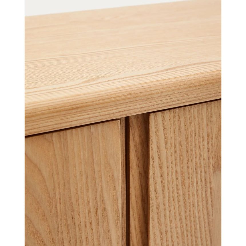 Salaya Highboard aus Eschenfurnierholz FSC Mix Credit 100 x 134 cm von Kave Home – Bild 11