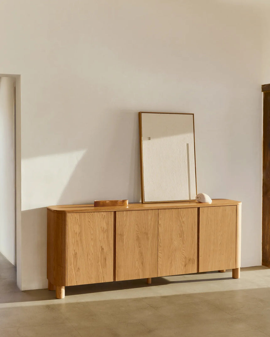 Salaya Sideboard aus Eschenfurnierholz FSC Mix Credit 200 x 79 cm von Kave Home – Bild 2