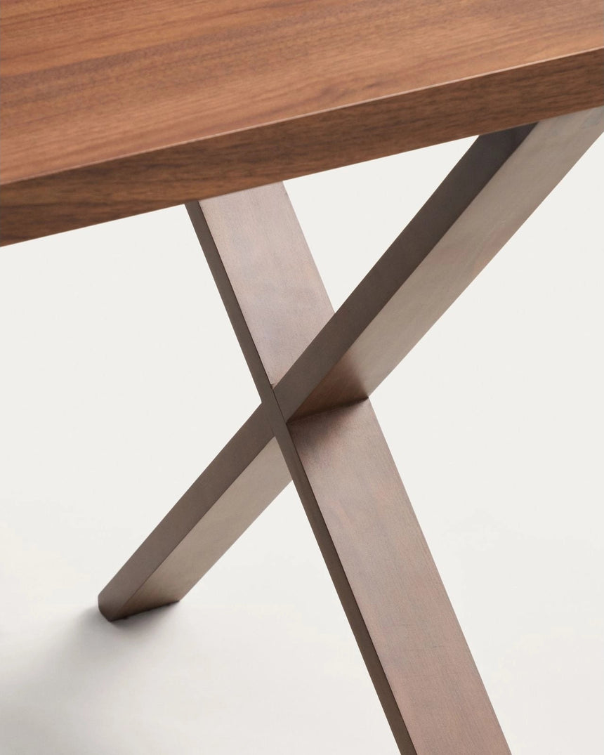 Schreibtisch Dilare aus Nussbaumfurnier, 120 x 85 cm von Kave Home – Bild 6