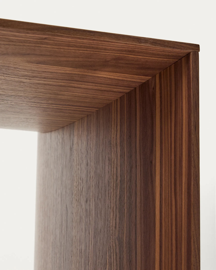 Schreibtisch Litto in Nussbaumfurnier 140 x 60 cm von Kave Home – Produktbild 4
