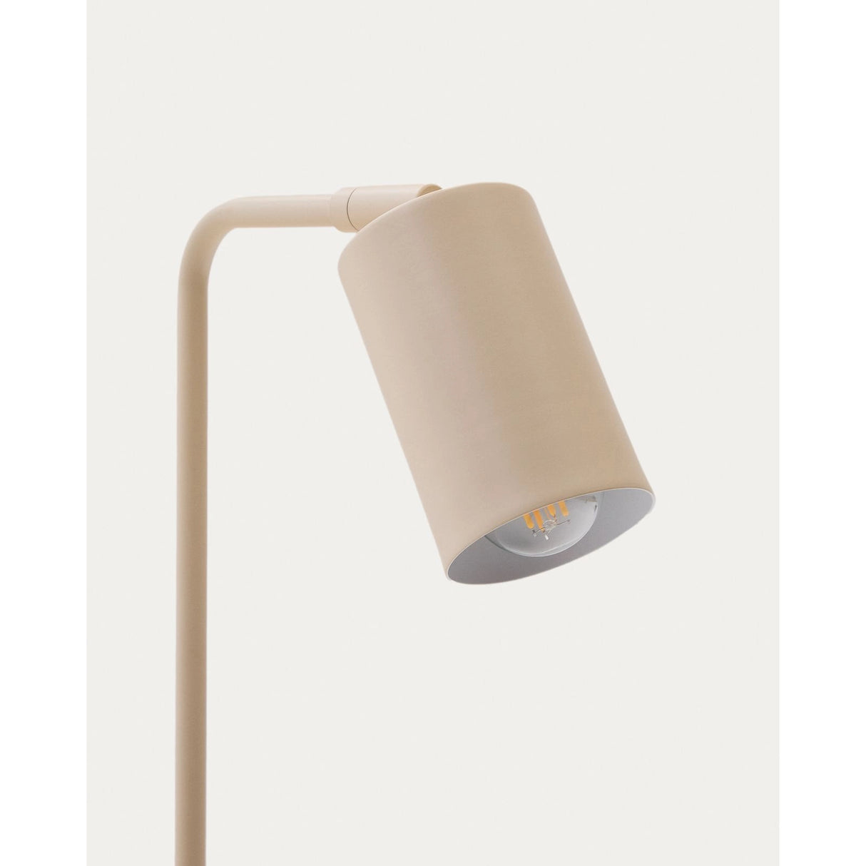 Schreibtischlampe Manie aus Metall mit beigem, texturiertem Finish von Kave Home – Bild 5