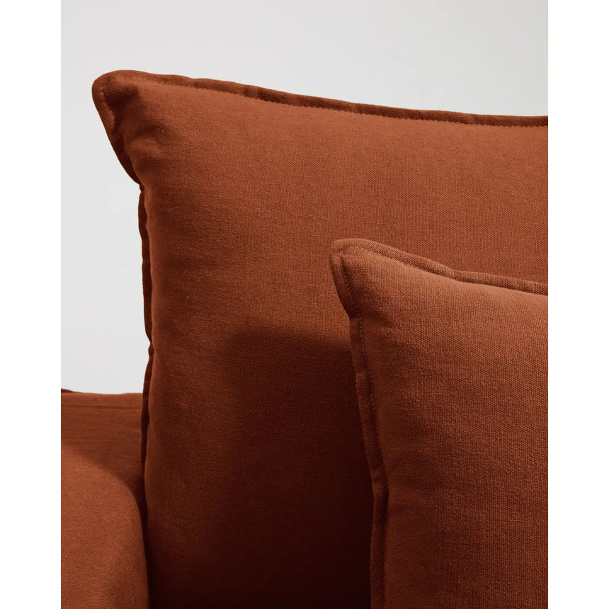 Sessel Anarela mit abnehmbarem Bezug aus Leinen, 130 cm, FSC Mix Credit von Kave Home – Bild 8