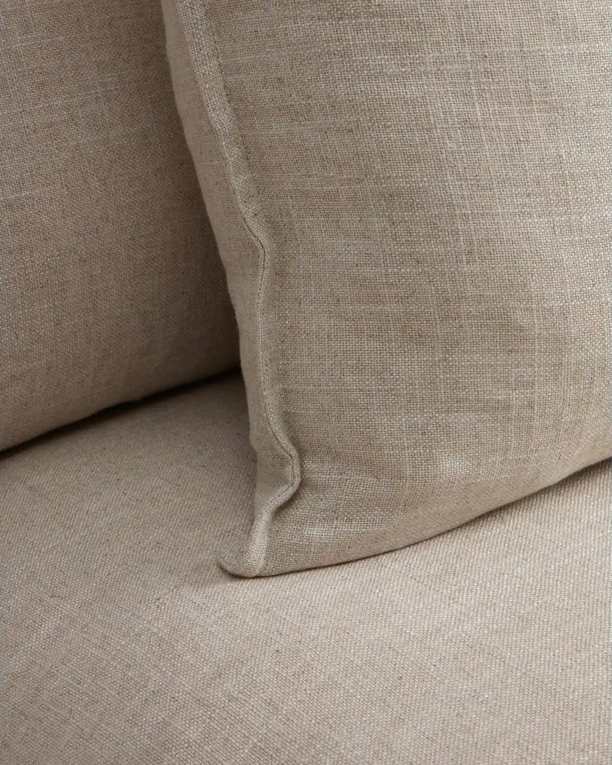 Sessel Anarela mit abnehmbarem Bezug aus Leinen und Viskose, 90 cm, FSC Mix Credit von Kave Home – Bild 6
