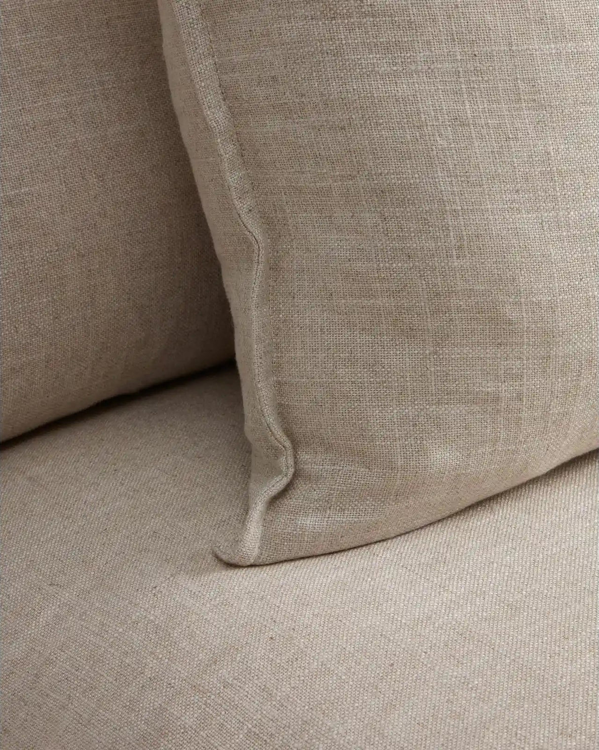 Sessel Anarela mit abnehmbarem Bezug aus Leinen und Viskose, 90 cm, FSC Mix Credit von Kave Home – Bild 6
