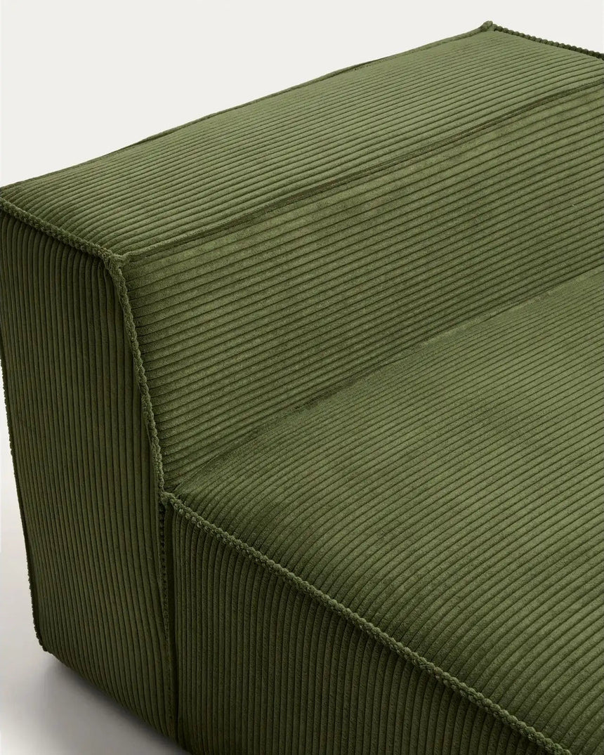 Sessel Blok aus Cord oder Chenille, 90 cm FSC Mix Credit von Kave Home – Bild 5