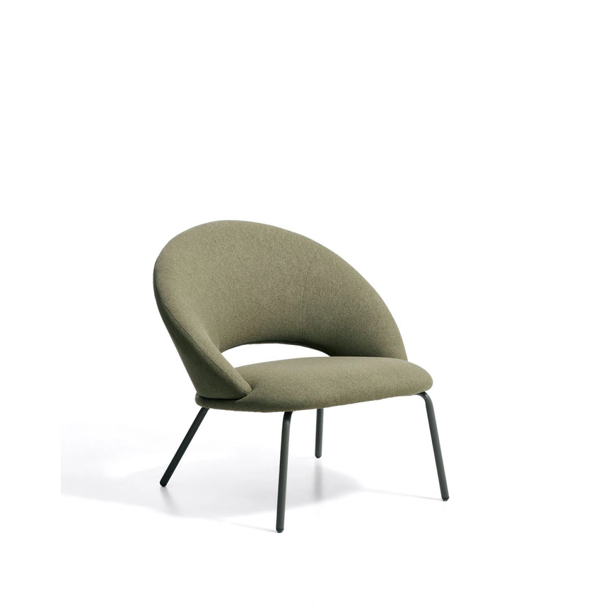 Sessel Bonali mit Chenille und Metallbeinen, FSC Mix Credit von Kave Home – Bild 1