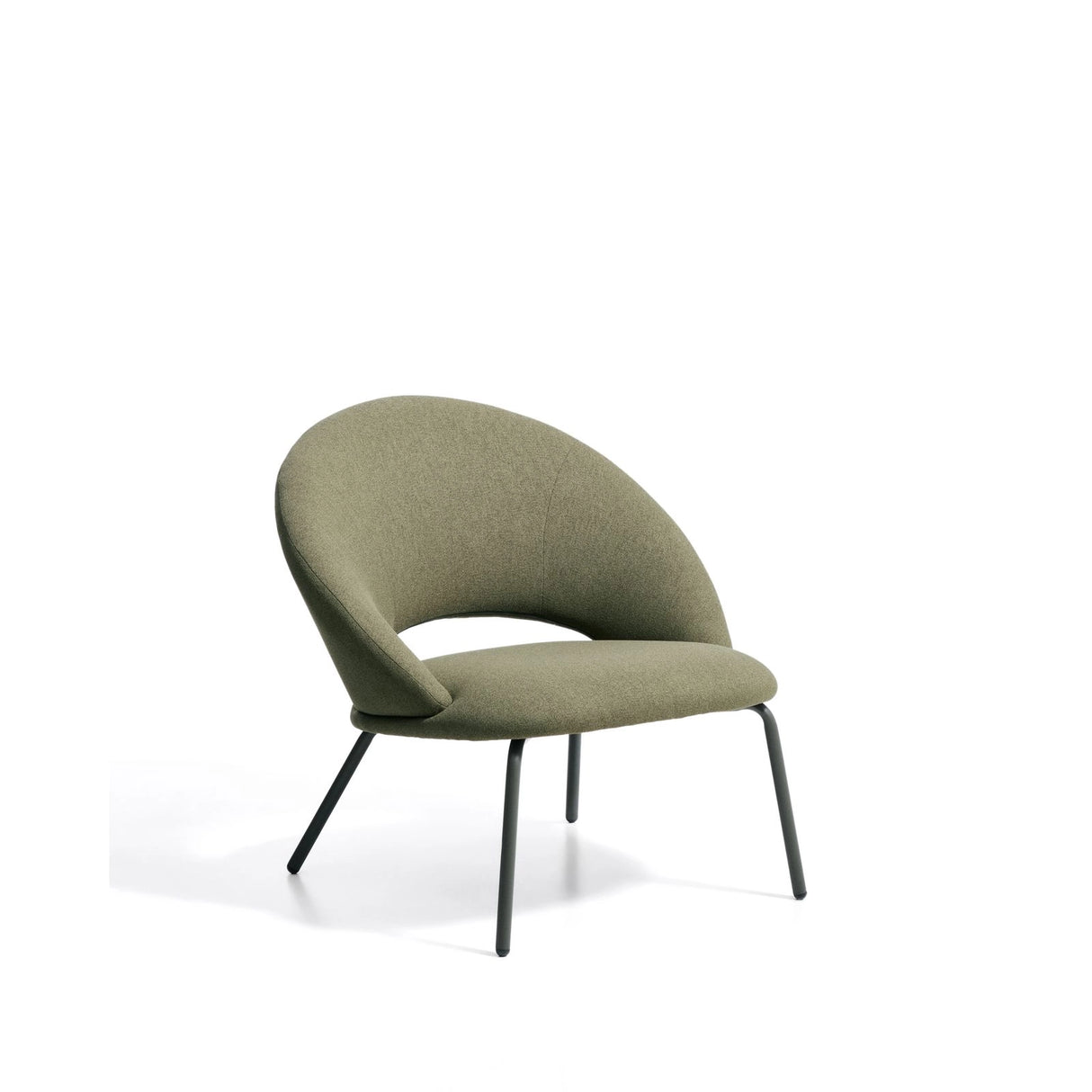 Sessel Bonali mit Chenille und Metallbeinen, FSC Mix Credit von Kave Home – Bild 1
