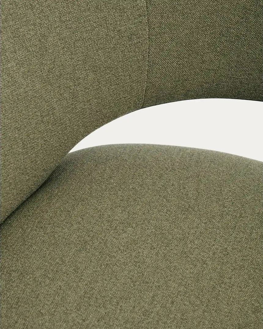 Sessel Bonali mit Chenille und Metallbeinen, FSC Mix Credit von Kave Home – Bild 10
