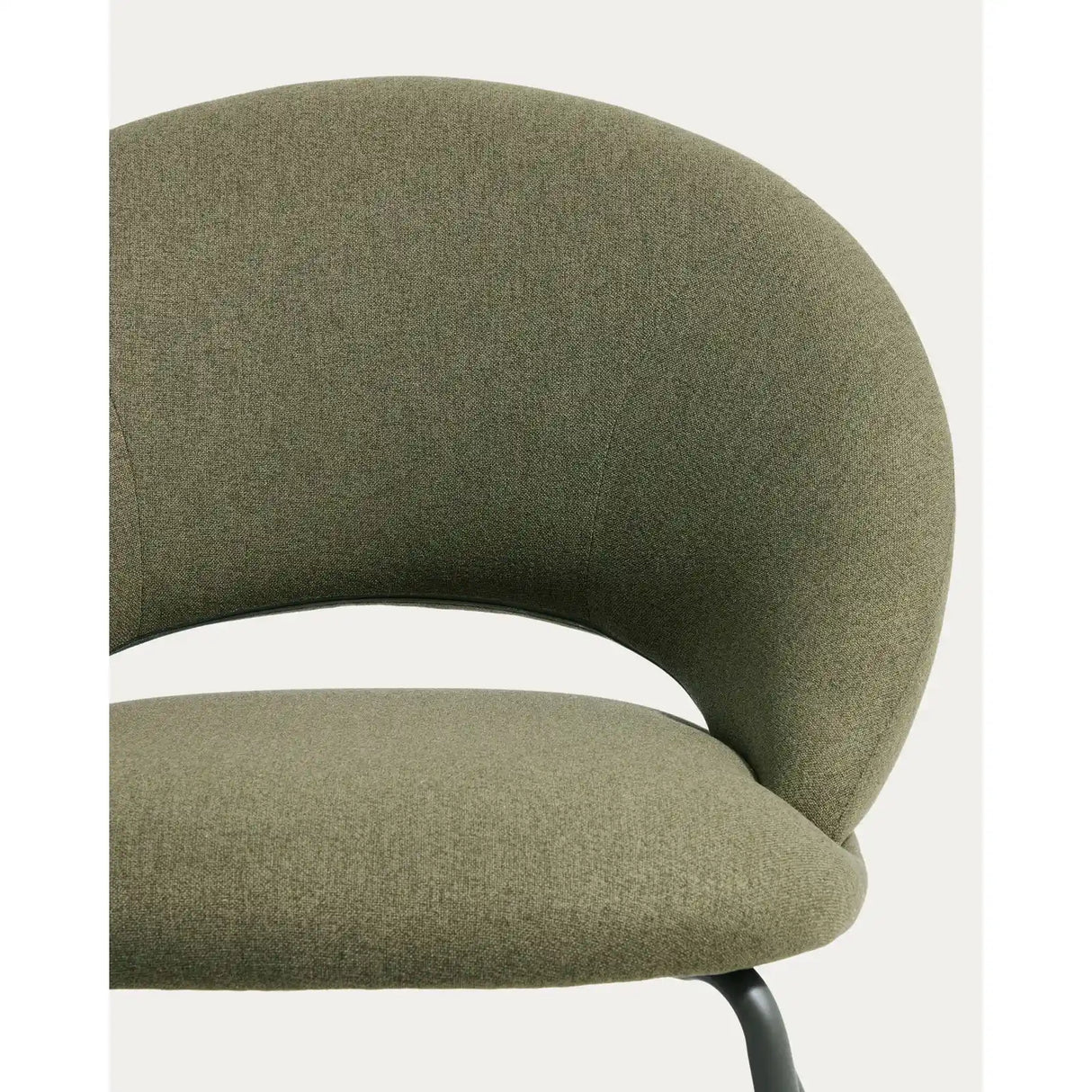 Sessel Bonali mit Chenille und Metallbeinen, FSC Mix Credit von Kave Home – Bild 7