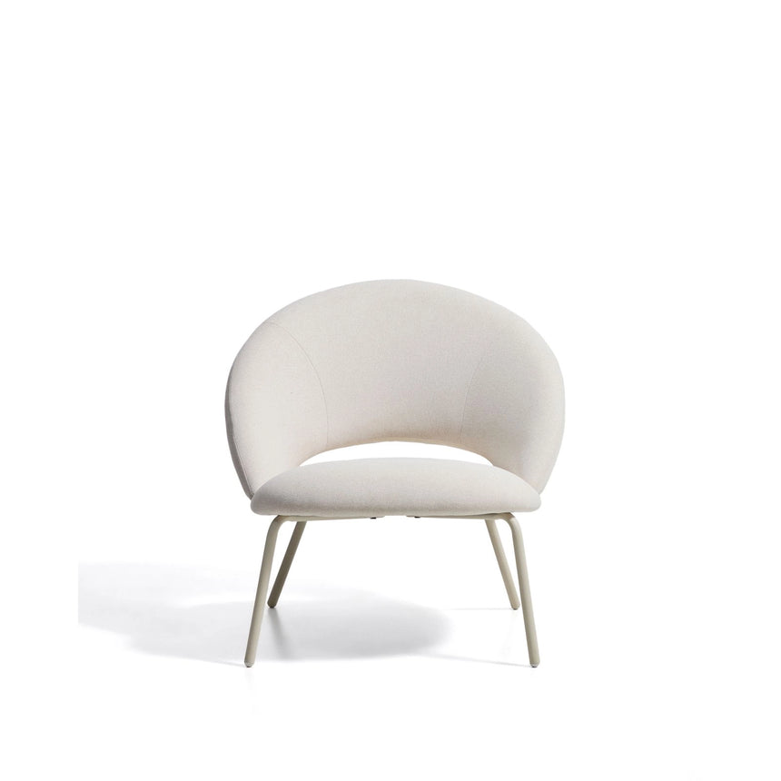 Sessel Bonali mit beiger Chenille und beigen Metallbeinen, FSC Mix Credit von Kave Home – Bild 5