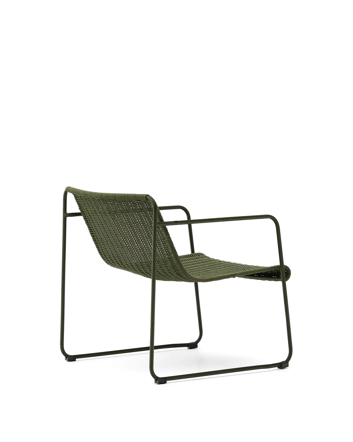 Sessel Maurina aus grün verzinktem Stahl mit grünem Seil von Kave Home – Produktbild 11
