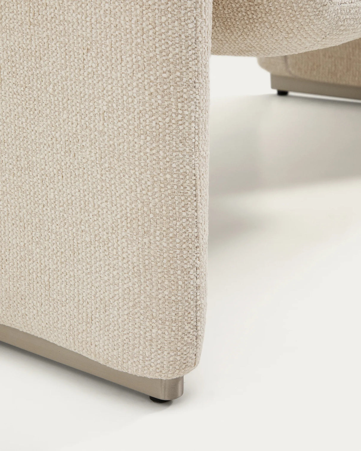 Sessel Melvia mit beiger Chenille von Kave Home – Produktbild 12