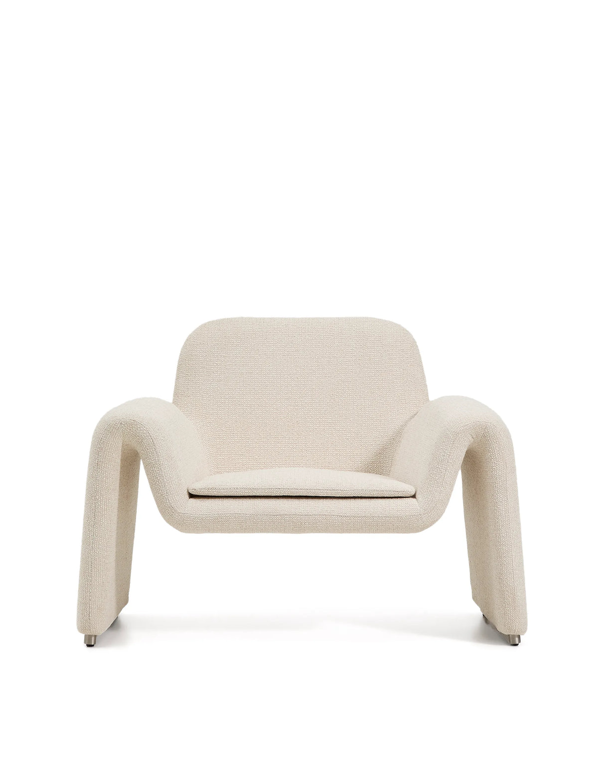 Sessel Melvia mit beiger Chenille von Kave Home – Produktbild 8