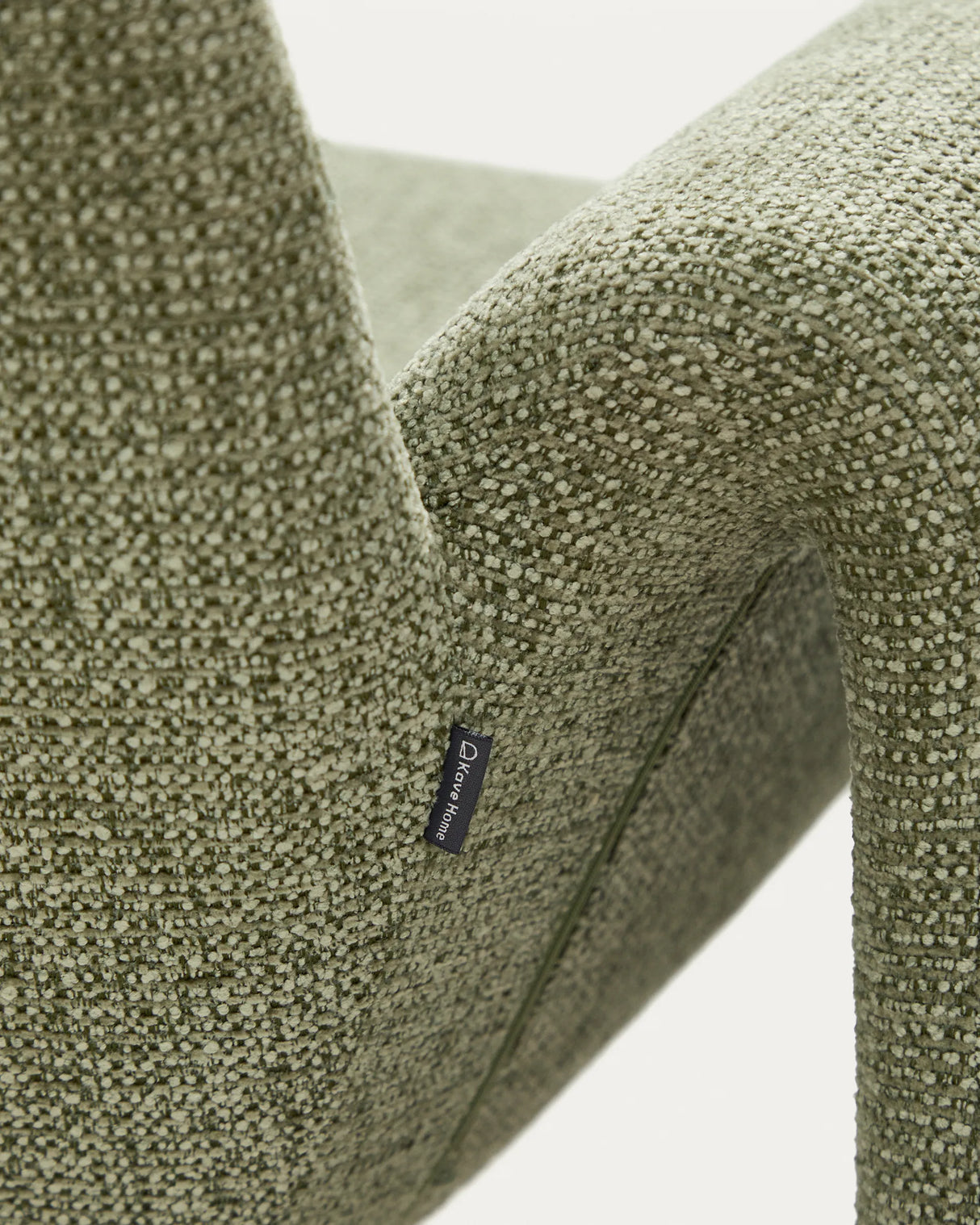 Sessel Melvia mit grüner Chenille von Kave Home – Produktbild 11