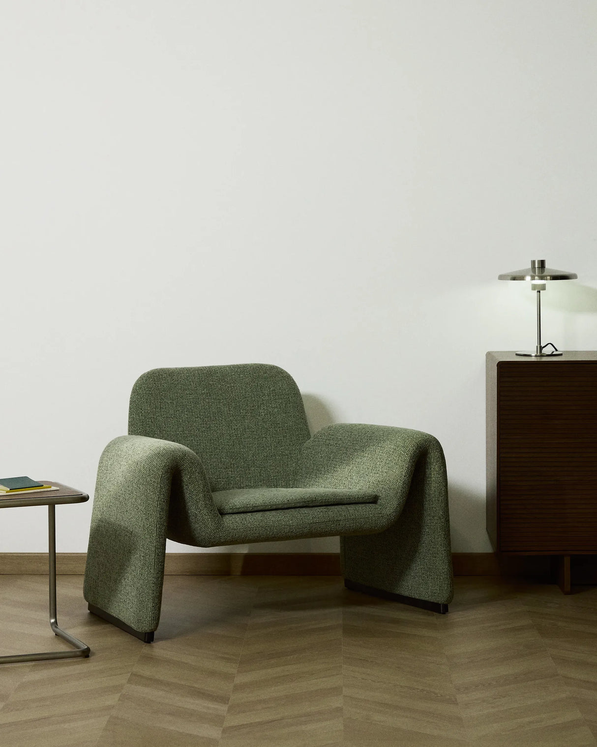 Sessel Melvia mit grüner Chenille von Kave Home – Produktbild 4