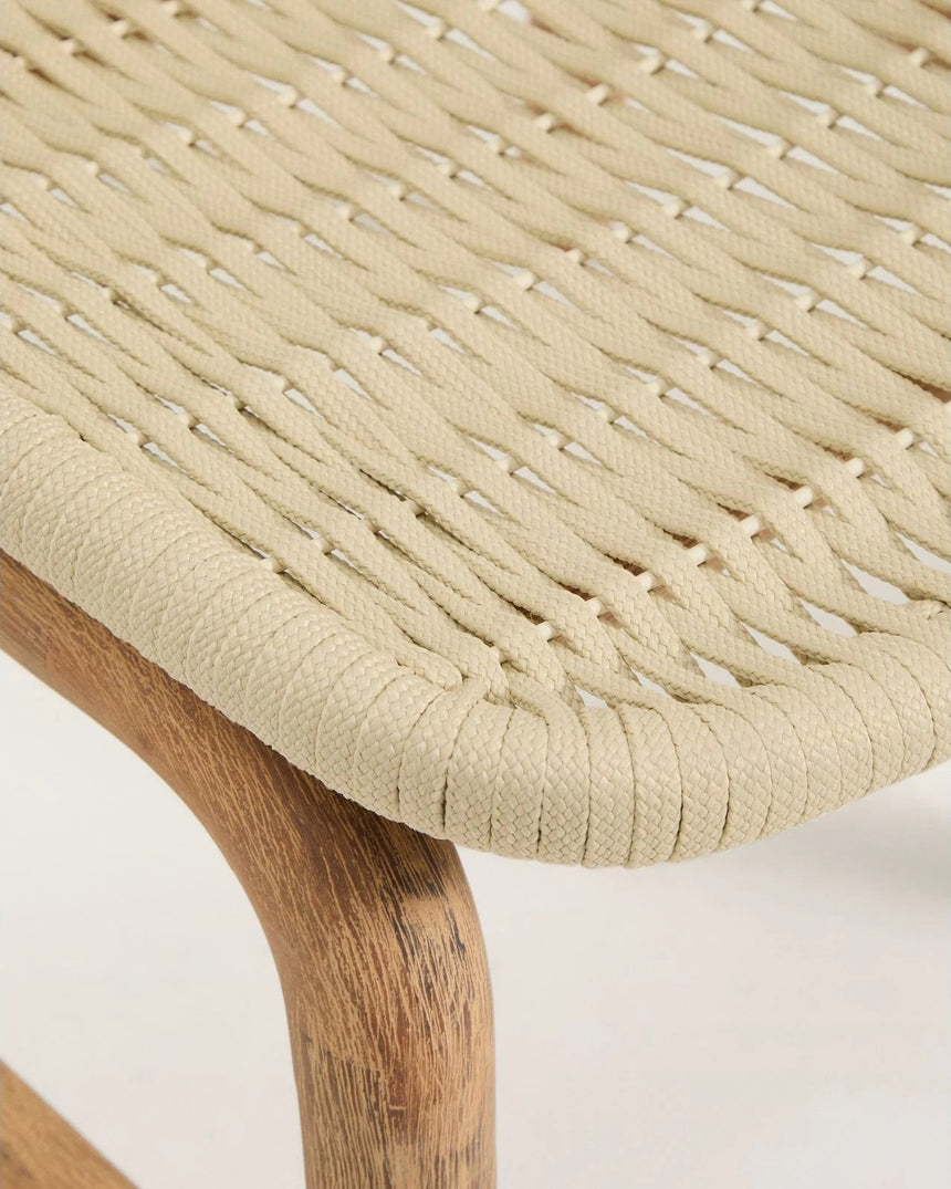 Set mit Tisch Sori aus massivem Akazienholz und Stühlen von Alipa, Nina oder Arinella, 200 x 100 cm FSC 100 % von Kave Home – Bild 6