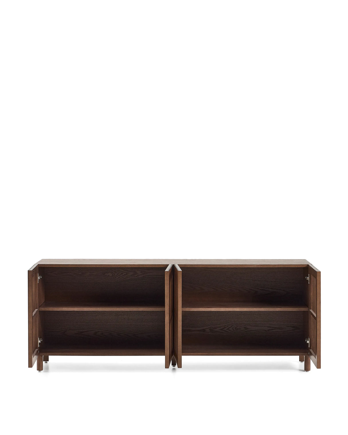 Sideboard Beyla aus Furnier und Massivholz aus Esche mit nussbaumfarbenem Finish 181 x 71,5 cm FSC 100% von Kave Home – Produktbild 6