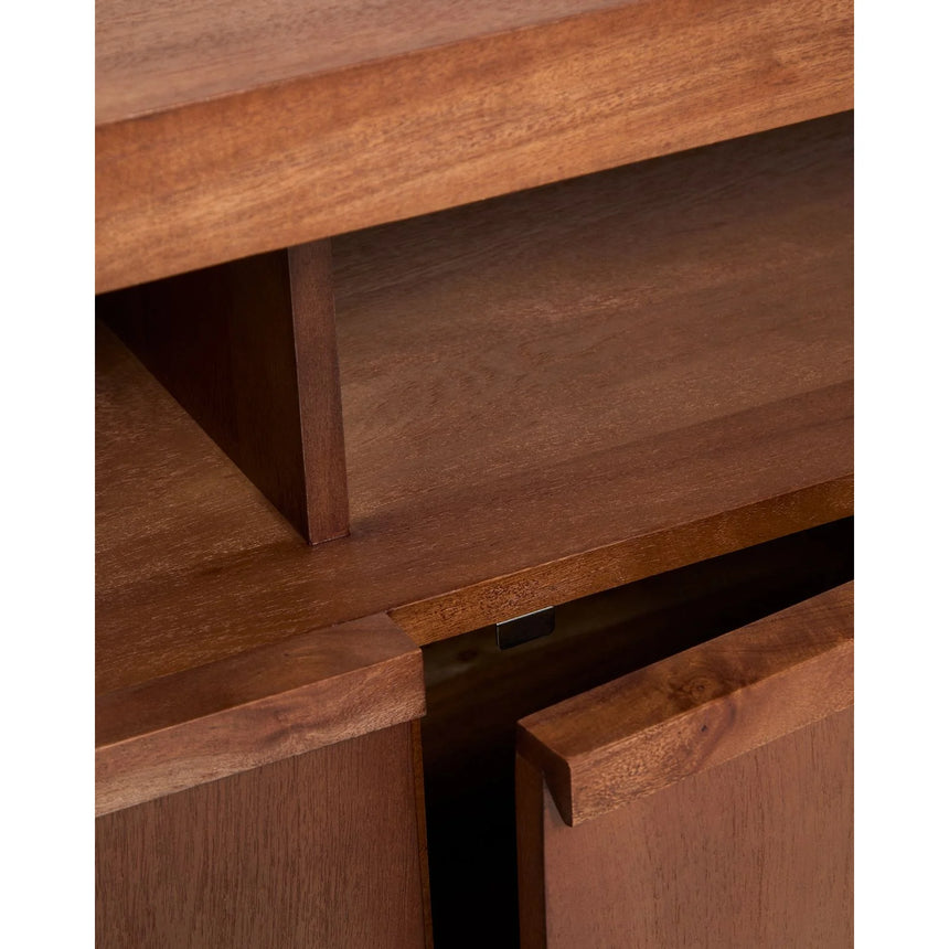 Sideboard Norani aus massivem Akazienholz und Akazienfurnier 180 x 85 cm von Kave Home – Bild 6
