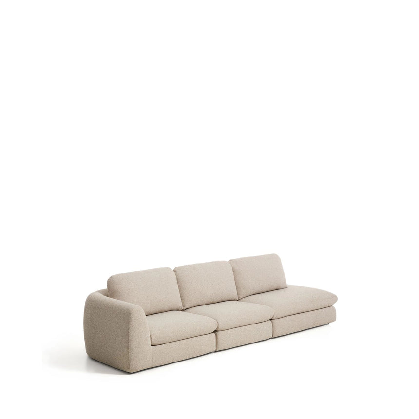 Sofa Vera 4-Sitzer mit Randmodul rechts in Beige, 322 cm, FSC Mix Credit von Kave Home – Bild 4