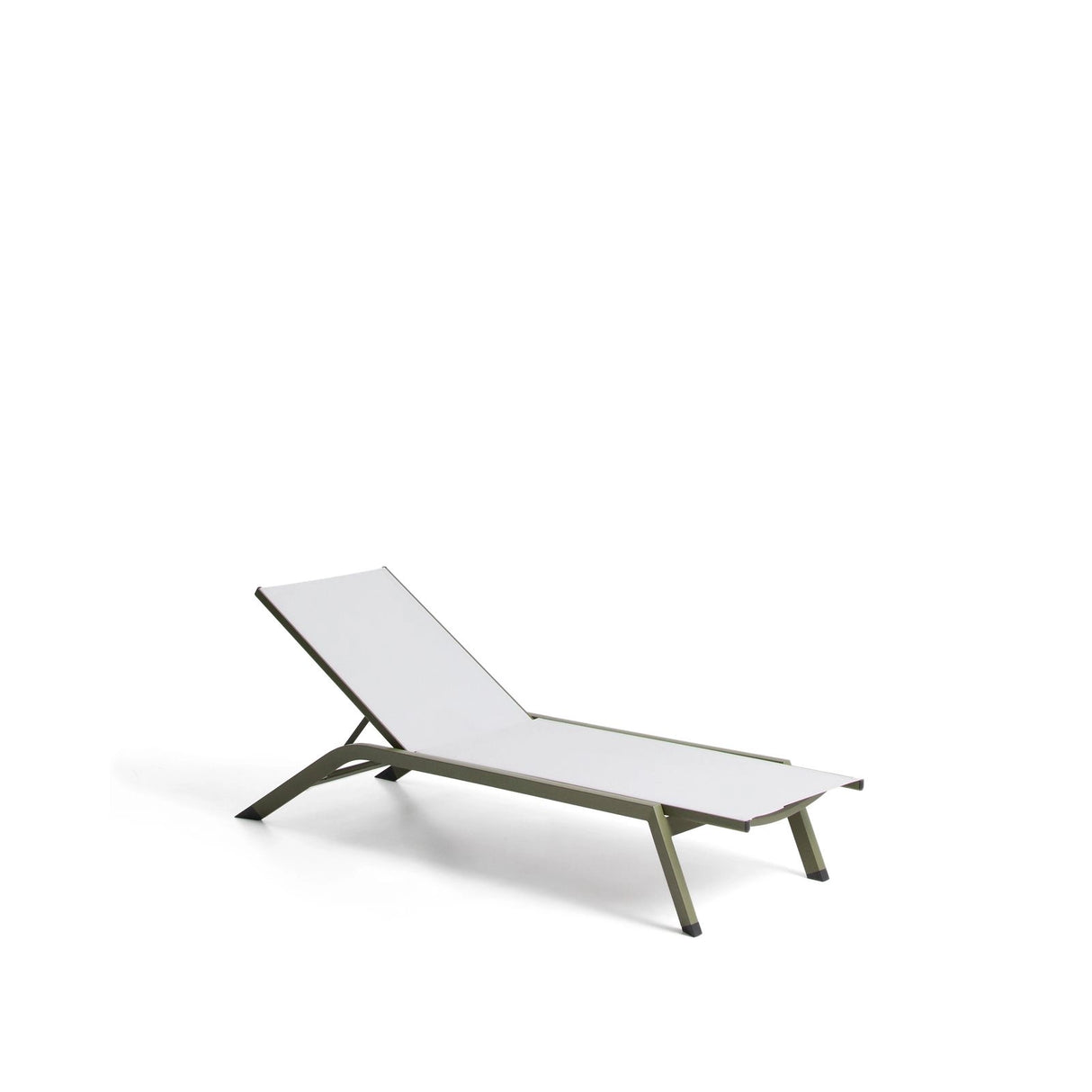 Sonnenliege Capraia aus Aluminium in Grün von Kave Home – Bild 2