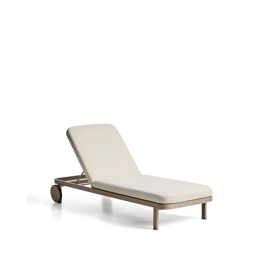 Sonnenliege Kionia aus Aluminium in Taupe von Kave Home – Bild 1