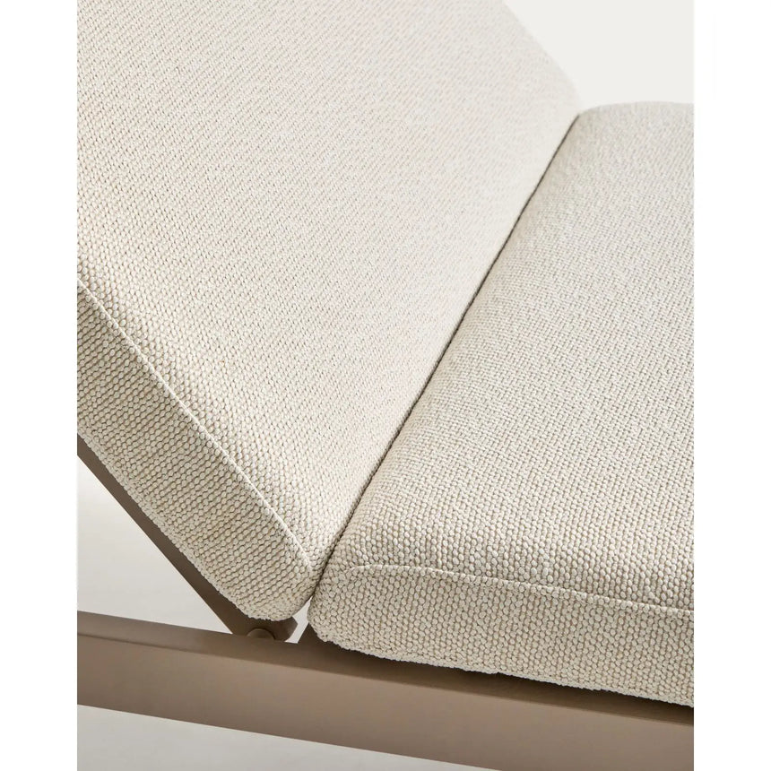 Sonnenliege Kionia aus Aluminium in Taupe von Kave Home – Bild 3