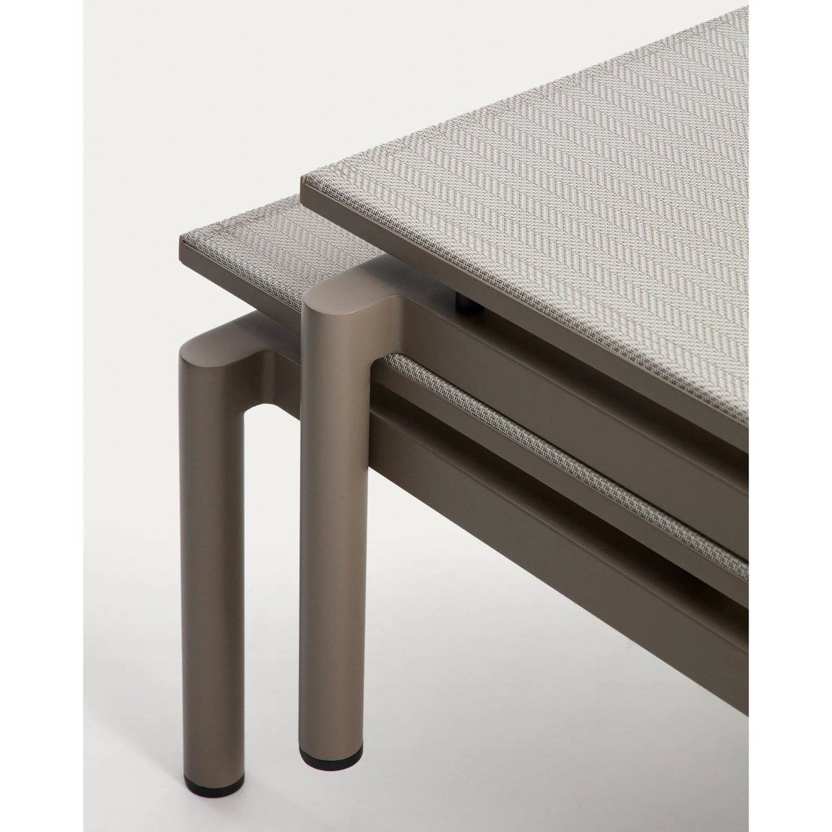 Sonnenliege Lesina aus Aluminium und Texteline von Kave Home – Bild 15