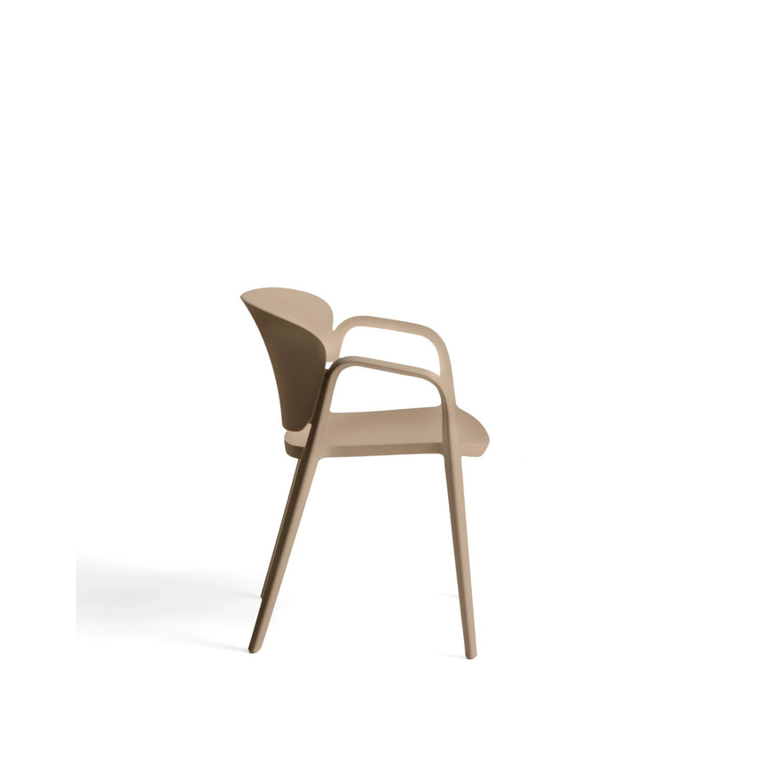 Stapelbarer Outdoor-Stuhl Ania in Beige von Kave Home – Bild 2