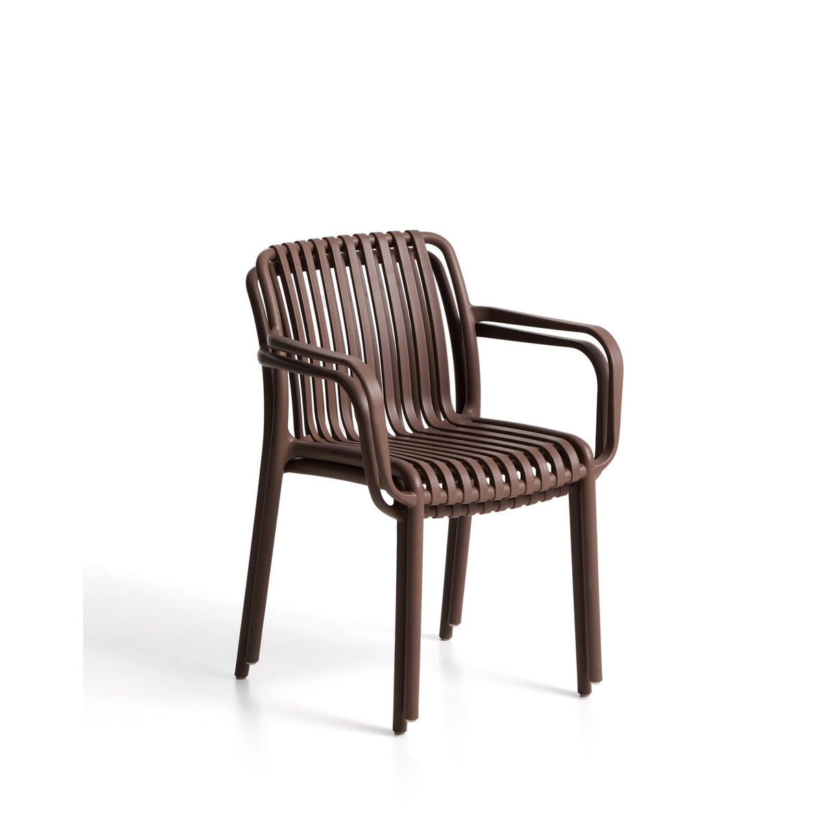 Stapelbarer Outdoor-Stuhl Isabellini in Braun von Kave Home – Bild 6