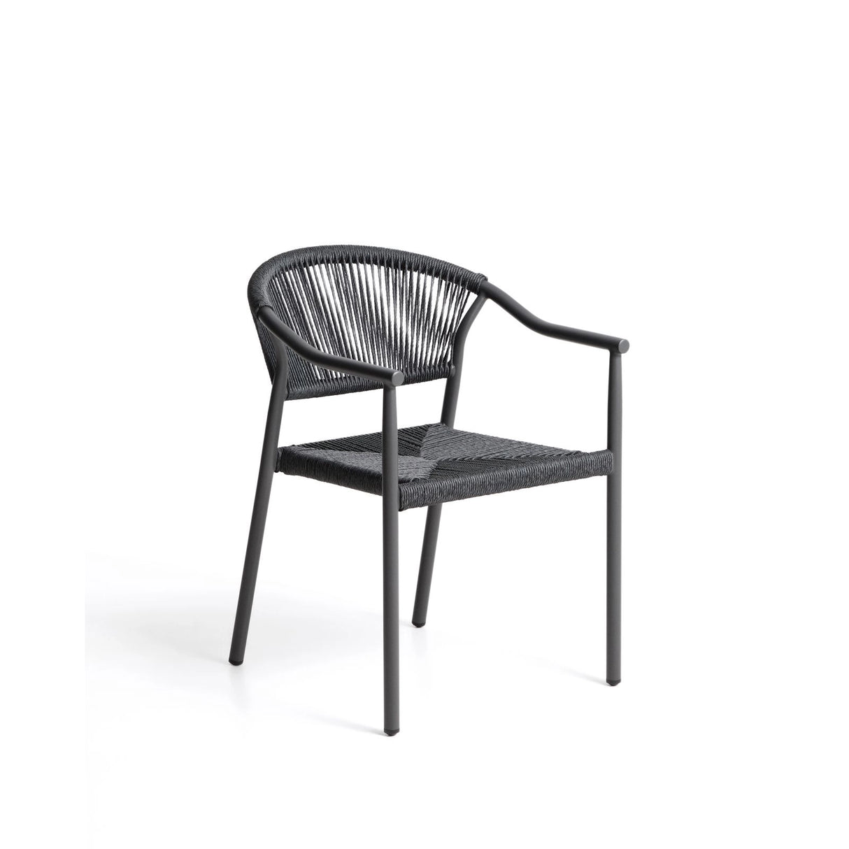 Stapelbarer Outdoor-Stuhl Livadia aus Aluminium in verschiedenen Farben von Kave Home – Bild 1