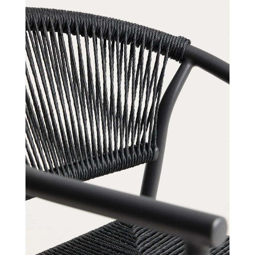 Stapelbarer Outdoor-Stuhl Livadia aus Aluminium in verschiedenen Farben von Kave Home – Bild 7