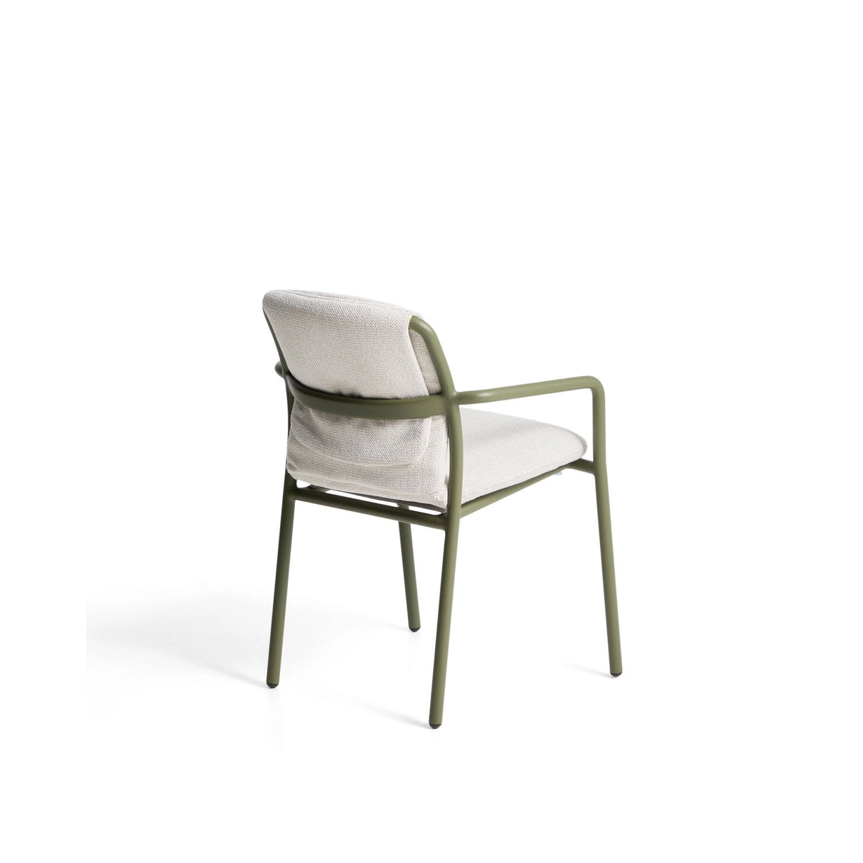 Stapelbarer Stuhl Linosa aus Aluminium mit Kissen von Kave Home – Bild 5