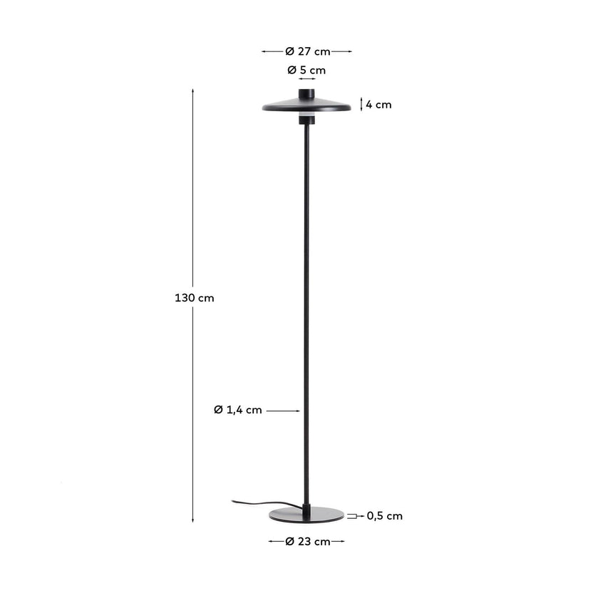 Stehlampe Nuvira aus Metall von Kave Home – Bild 5