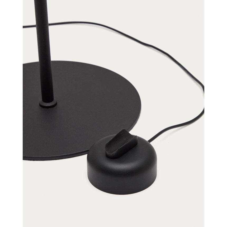 Stehlampe Orey aus schwarzem Metall mit Multipositions-Lichtpunkt von Kave Home – Bild 8
