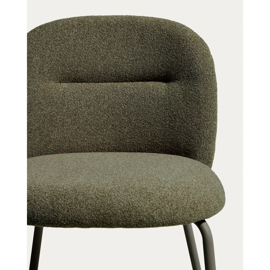 Stuhl Arino aus Chenille und Metallbeinen von Kave Home – Bild 8