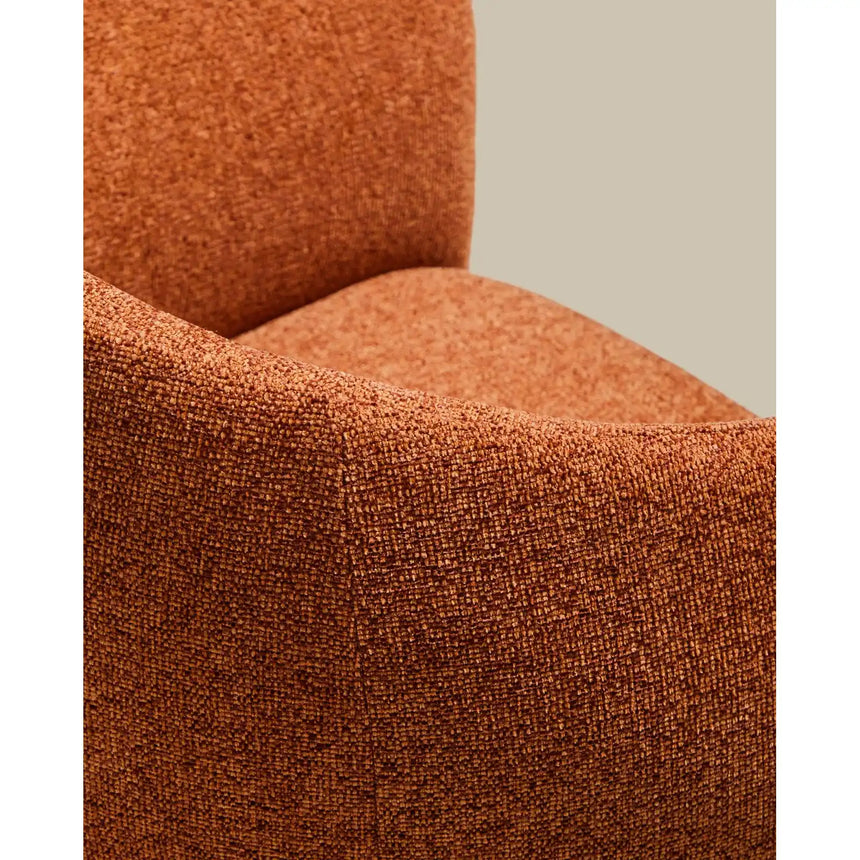 Stuhl Bosca mit terrakottafarbener Chenille von Kave Home – Bild 12