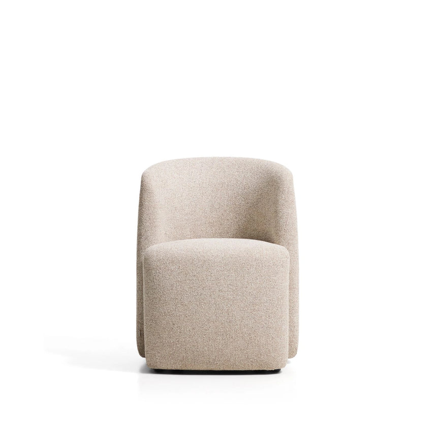 Stuhl Corvena aus Chenille in Beige FSC-Mix-Kredit von Kave Home – Bild 8