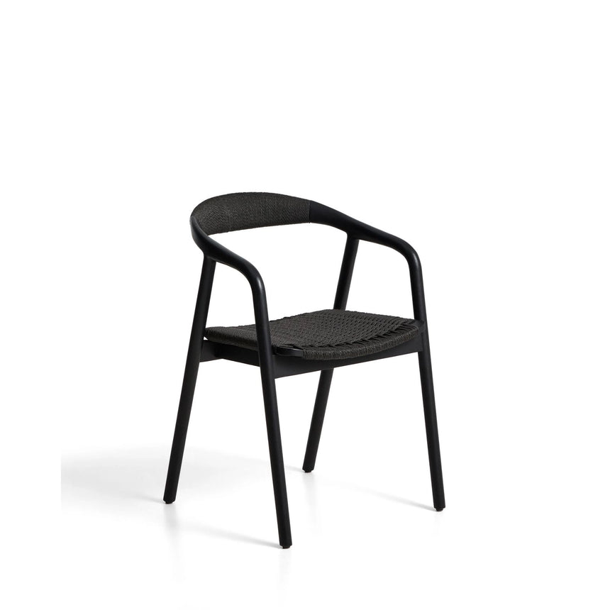 Stuhl Derile aus massivem Eichenholz mit Finish und Papierseil FSC 100% von Kave Home – Bild 1