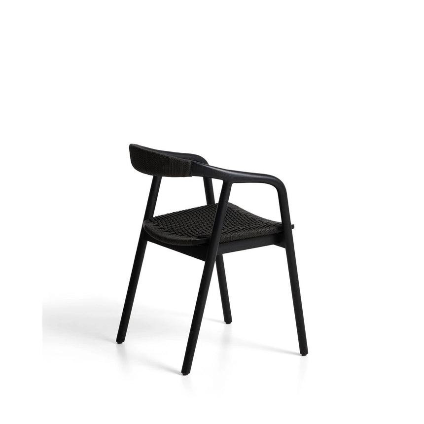 Stuhl Derile aus massivem Eichenholz mit Finish und Papierseil FSC 100% von Kave Home – Bild 7