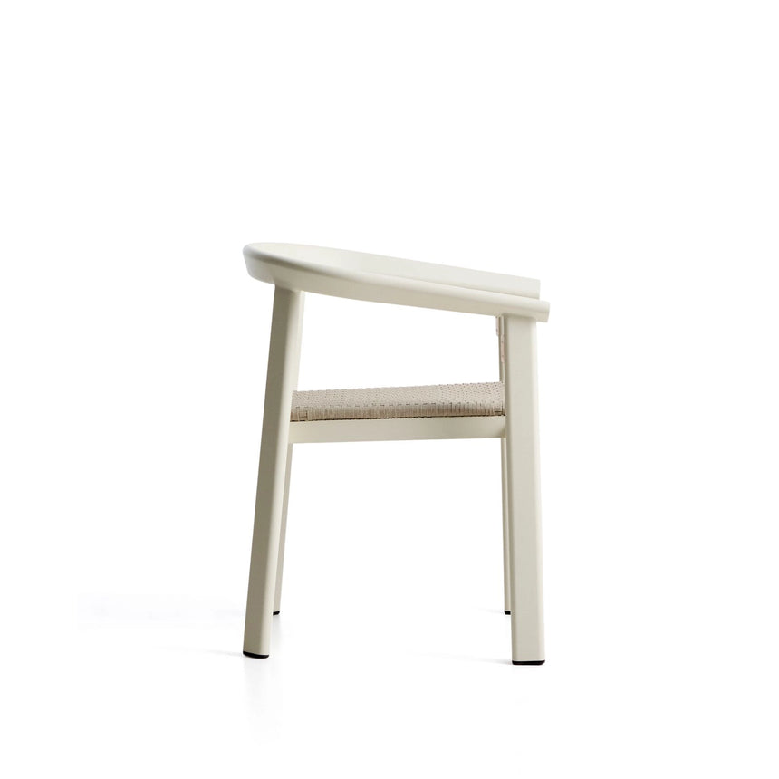 Stuhl Erice aus Aluminium und ecrufarbenem Seil von Kave Home – Bild 5
