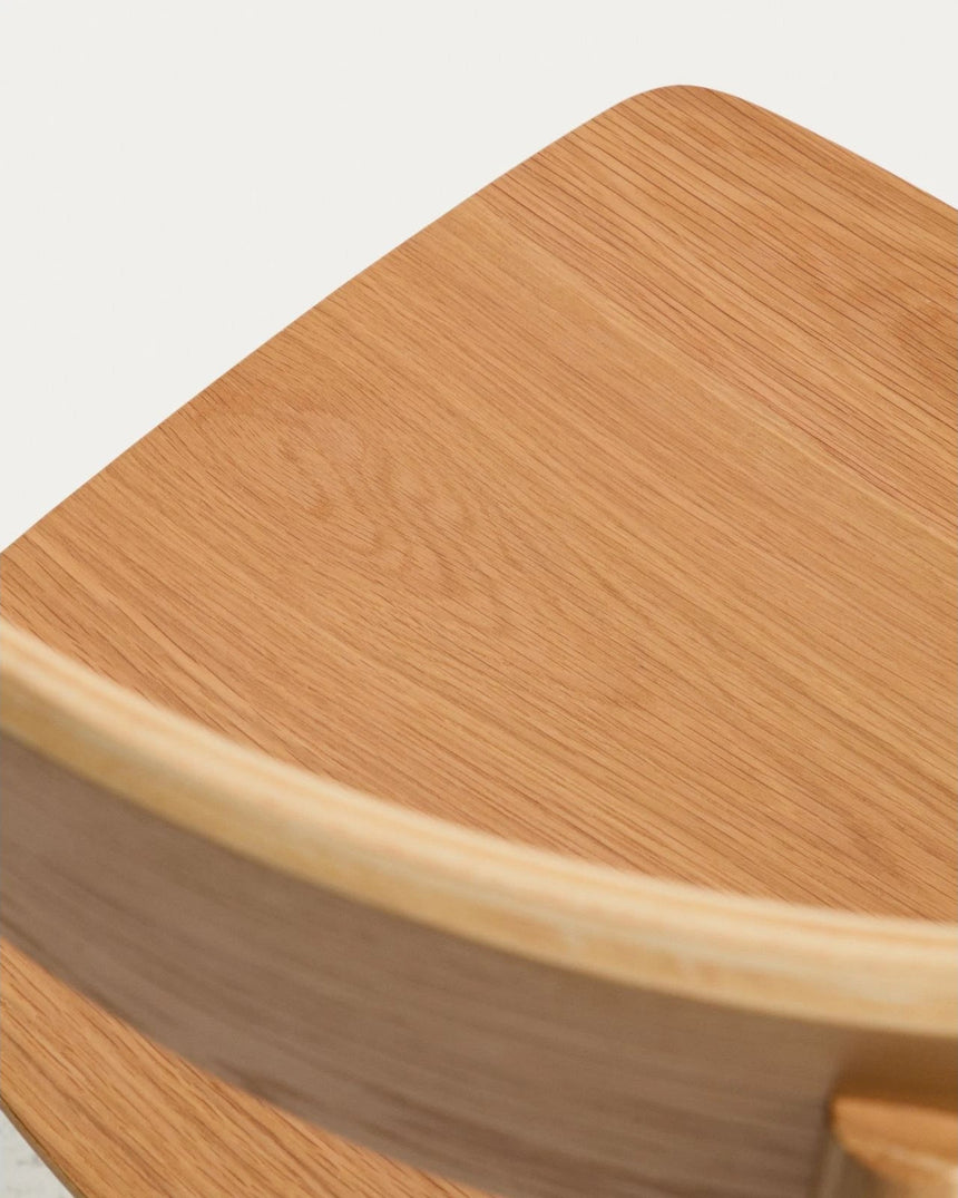 Stuhl Evera aus Eichenfurnier mit naturfarbenem Finish von Kave Home – Bild 11
