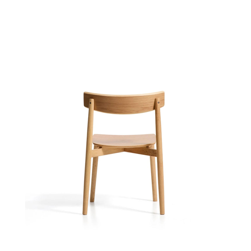 Stuhl Evera aus Eichenfurnier mit naturfarbenem Finish von Kave Home – Bild 6