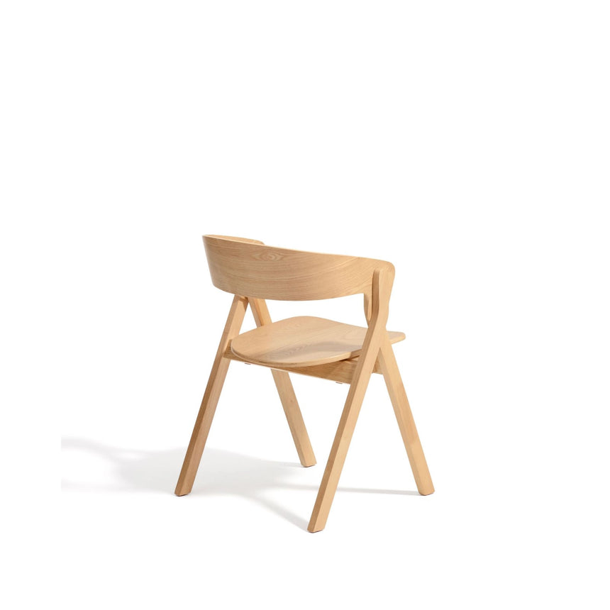 Stuhl Godia aus Eichenfurnier mit naturfarbenem Finish von Kave Home – Bild 4