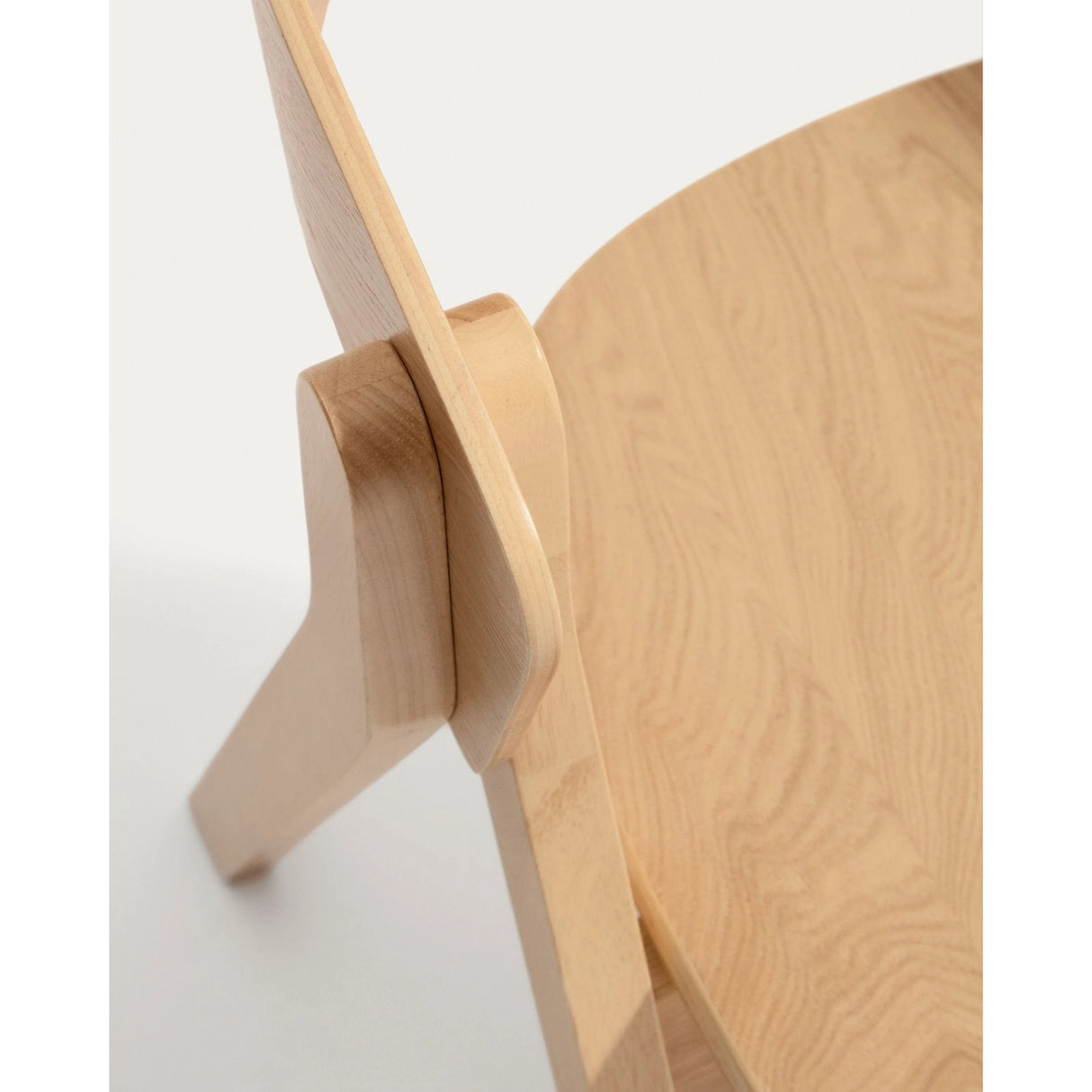 Stuhl Godia aus Eichenfurnier mit naturfarbenem Finish von Kave Home – Bild 7