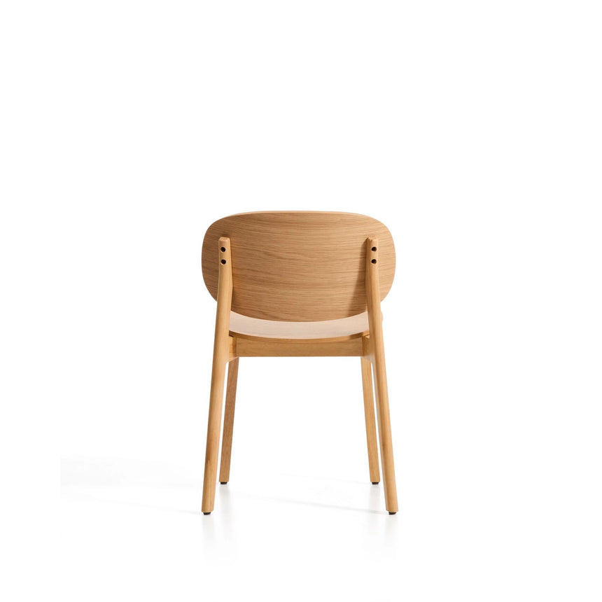 Stuhl Ludara aus Eichenfurnier von Kave Home – Bild 7