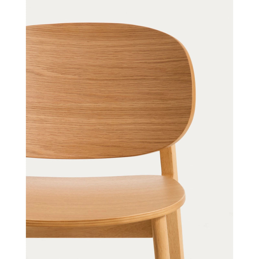 Stuhl Ludara aus Eichenfurnier von Kave Home – Bild 8