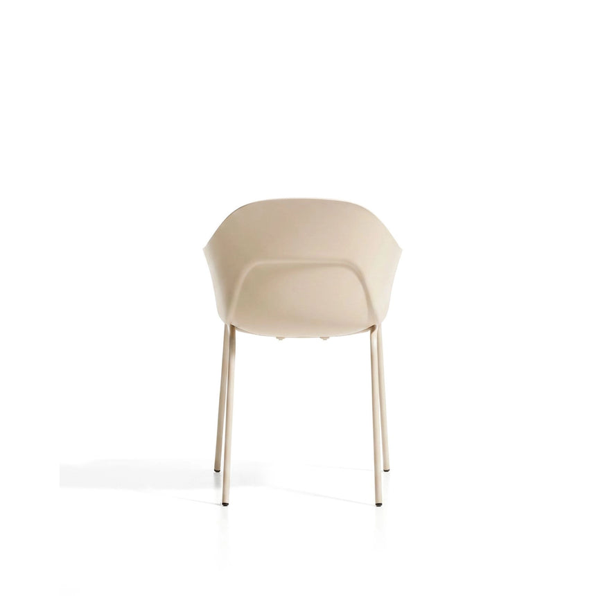 Stuhl Sanile mit Stahlbeinen mit beigem Finish von Kave Home – Bild 10